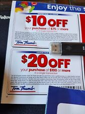 Tom thumb coupons for sale  Frisco