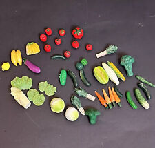 Lote de comida miniatura vintage tamanho de boneca Barbie vegetais e frutas para casa de bonecas, usado comprar usado  Enviando para Brazil