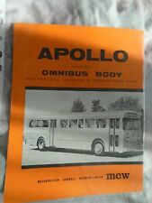 Mcw apollo omnibus for sale  KINGS LANGLEY