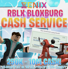 Roblox bloxburg cash for sale  Richmond
