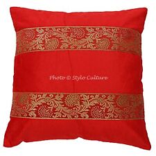 Red cushion cover for sale  Shipping to Ireland
