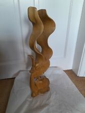 Tall wooden sculpture for sale  DUDLEY