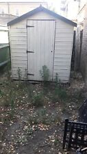 Used, Wooden garden shed 8x6 for sale  LONDON