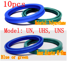 10 pçs anel de vedação de furo de eixo de vedação de óleo cilindro hidráulico de poliuretano tipo UHS comprar usado  Enviando para Brazil