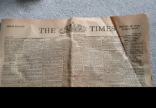 Original times newspaper for sale  DONCASTER