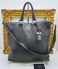 Prada borsa shopper usato  Crema