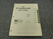 1965 Evinrude Angler 5 HP Outboard Motor Service Repair Shop Manual for sale  Shipping to South Africa