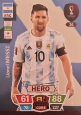 Panini Copa Mundial de la FIFA Qatar 2022 # 36 Núcleo de Héroe Lionel Messi Argentina segunda mano  Embacar hacia Spain
