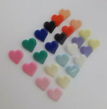 Heart buttons 15mm for sale  WIGTON