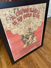 Crumb original poster for sale  Los Angeles
