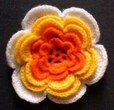 Orange flower wool d'occasion  Expédié en Belgium