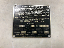 Hammond organ oiling for sale  Mankato