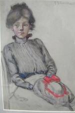 Antique drawing woman for sale  Plymouth Meeting