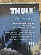 🔥 Thule Outbound Rooftop Bag Cargo Carrier 868 Black W/ Box 36”L x 36”W x 17”H, used for sale  Shipping to South Africa