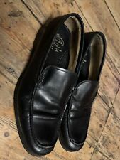 Mens black leather for sale  LONDON