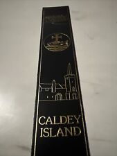 Leather bookmark caldey for sale  LEEDS