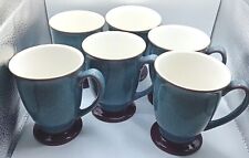 Denby footed mugs for sale  RYDE