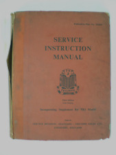 Service instruction manual for sale  Lexington Park