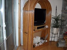 bamboo tv cabinet used vintage post 1950 for sale  Oceanport
