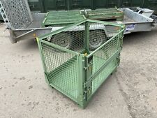 Collapsable stackable metal for sale  SOUTHAM
