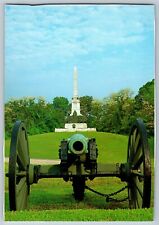 Mississippi - Parque Militar Nacional Vicksburg - Memorial - Cartão postal antigo 4x6 comprar usado  Enviando para Brazil