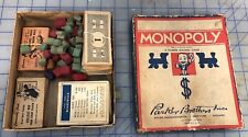 Vintage monopoly replacements for sale  Houston