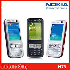 Teléfono celular original Nokia N73 desbloqueado 2,4" Bluetooth 3,2 MP cámara 3G teclado segunda mano  Embacar hacia Argentina