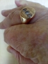 Mens 9ct hallmarked for sale  MANCHESTER