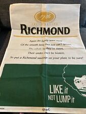 Richmond sausages tea for sale  WITNEY
