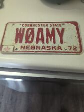 1972 nebraska license plates for sale  Kansas City