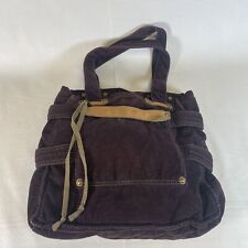 Bolsa de ombro vintage Y2K Gap jeans veludo/couro acabamento bolsa tote comprar usado  Enviando para Brazil