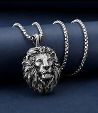 Lion head pendant for sale  MANCHESTER