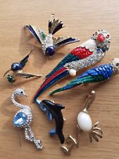 Bird brooches poole for sale  WELLS