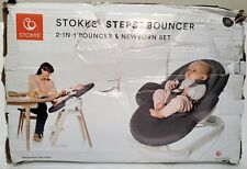 Stokke Steps Bouncer, 2 em 1 Bouncer e Conjunto Recém-nascido, Cinza Escuro comprar usado  Enviando para Brazil