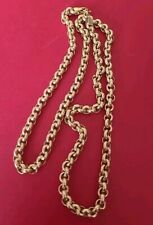 mens gold chain necklace for sale  WISBECH