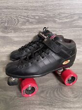 Patines de rodillo Riedell R3 Caimán de velocidad patines para hombre talla 12 negros Derby, usado segunda mano  Embacar hacia Argentina