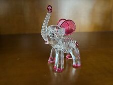 Glass elephant small for sale  Shipping to Ireland