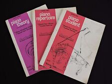 Belwin Mills Lot 3 Piano Music Books Student Repertoire Theory Levels 2 & 3 Glov, used for sale  Shipping to South Africa