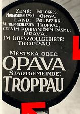 1x Foto++Grenze++ Grenzschild++Schlesien Troppau Opava+ Polen +Sudetenland TOP!  gebraucht kaufen  Berlin