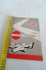 Manuale fiat 1967 usato  Santena