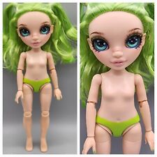 NUDE RAINBOW JR HIGH JADE HUNTER GREEN HAIR ARTICULATED 9" DOLL 4 OOAK MGA for sale  Shipping to South Africa