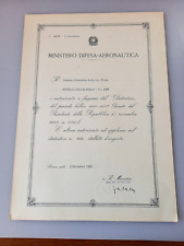 Diploma medaglia militare usato  Roma