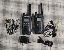 Rádio bidirecional Motorola Talkabout T460, 35 milhas, LED IVOX, pacote com 2, azul escuro 4D1, usado comprar usado  Enviando para Brazil