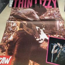 THIN LIZZY /  SLAUGHTER  ORIGINAL ADVERT/ POSTER/CLIPPING comprar usado  Enviando para Brazil