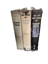 Life and Work of Sigmund Freud Conjunto Completo de 3 Vol Primeiras Edições 4ª Impressão, usado comprar usado  Enviando para Brazil
