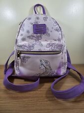 Mini Mochila Loungefly Disney Enrolada Flores Rapunzel comprar usado  Enviando para Brazil