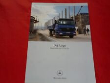 MERCEDES Atego Baugewerbe von 7.5 t bis 26 t Prospekt Brochure Depliant von 2001 comprar usado  Enviando para Brazil