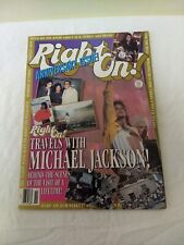 Vintage Right On! Revista novembro 1988 Michael Jackson Vanessa Williams, usado comprar usado  Enviando para Brazil