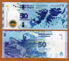 Argentina 50 Pesos 2015, P-362 Serie B UNC Islas Malvinas (Malvinas) commem segunda mano  Embacar hacia Argentina