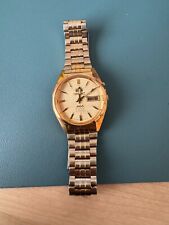 Relógio automático vintage Orient AAA cristal 21 joias (banhado a ouro) comprar usado  Enviando para Brazil